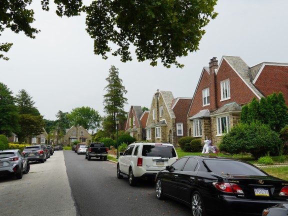 A scene of single family homes in Montgomery County.